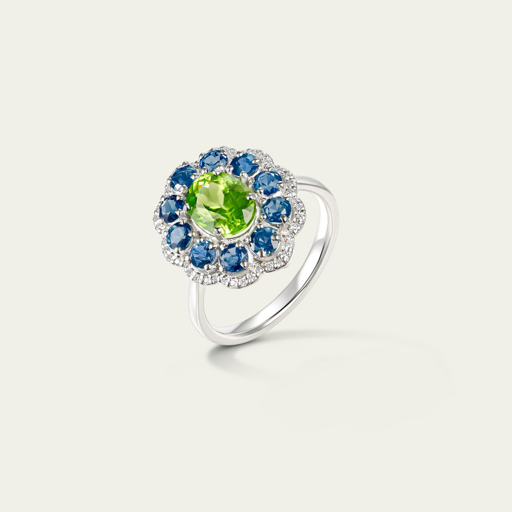 Marigold Peri Ring on the model