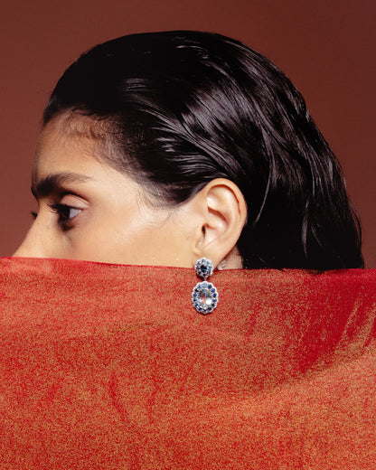 Marigold Aqua Earrings