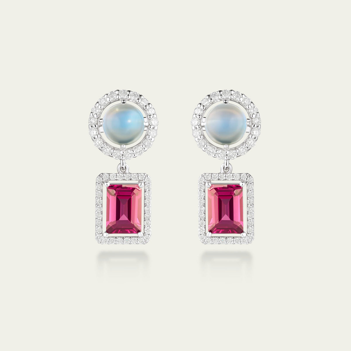 Velvet Moon Drop Earrings