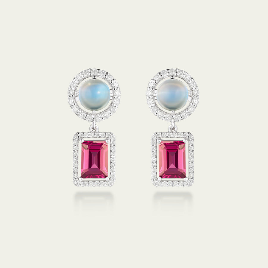 Velvet Moon Drop Earrings