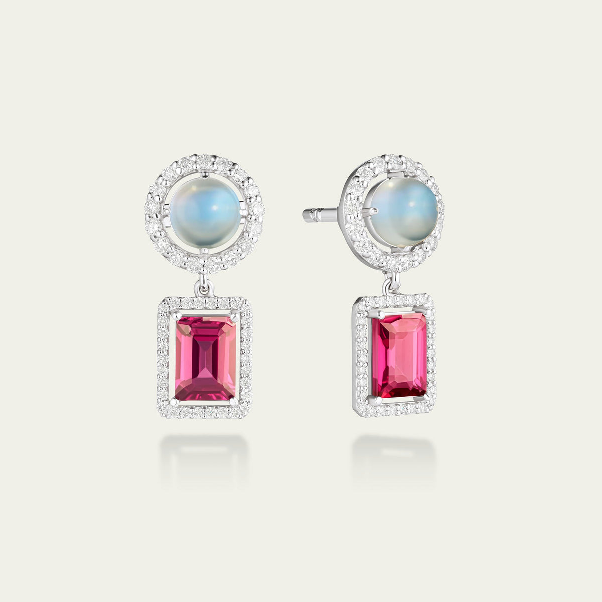 Velvet Moon Drop Earrings