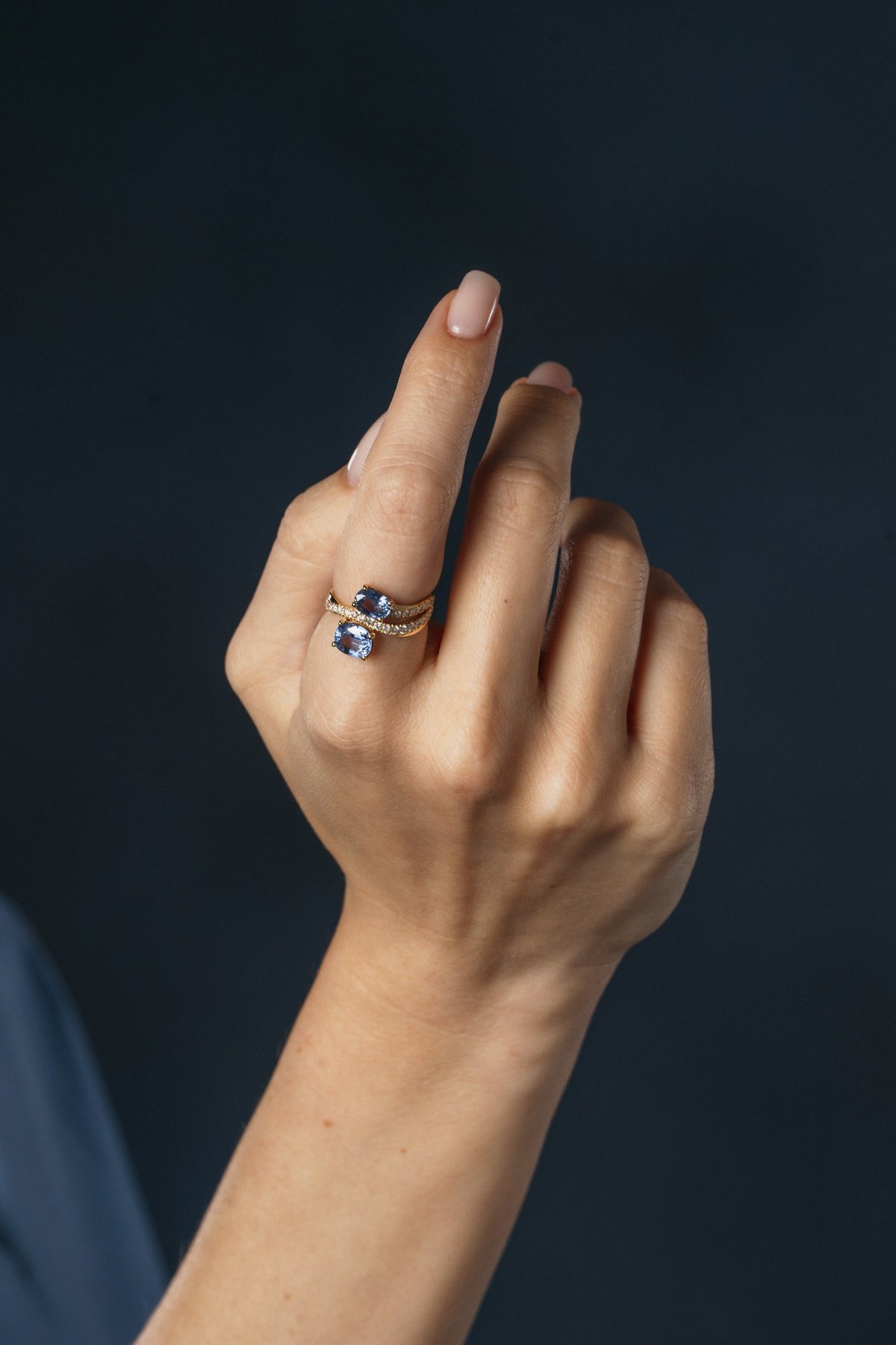 Emerald Promise Ring