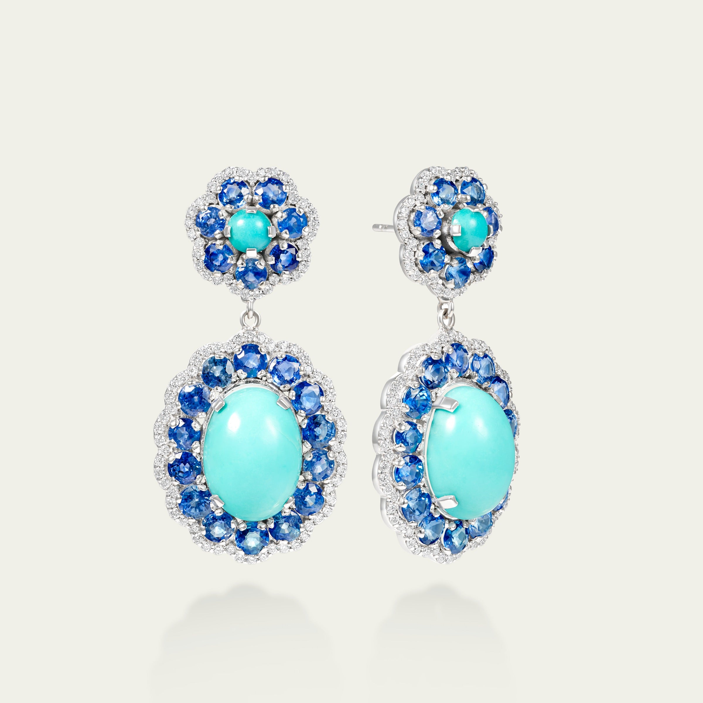 Marigold Blue Earrings